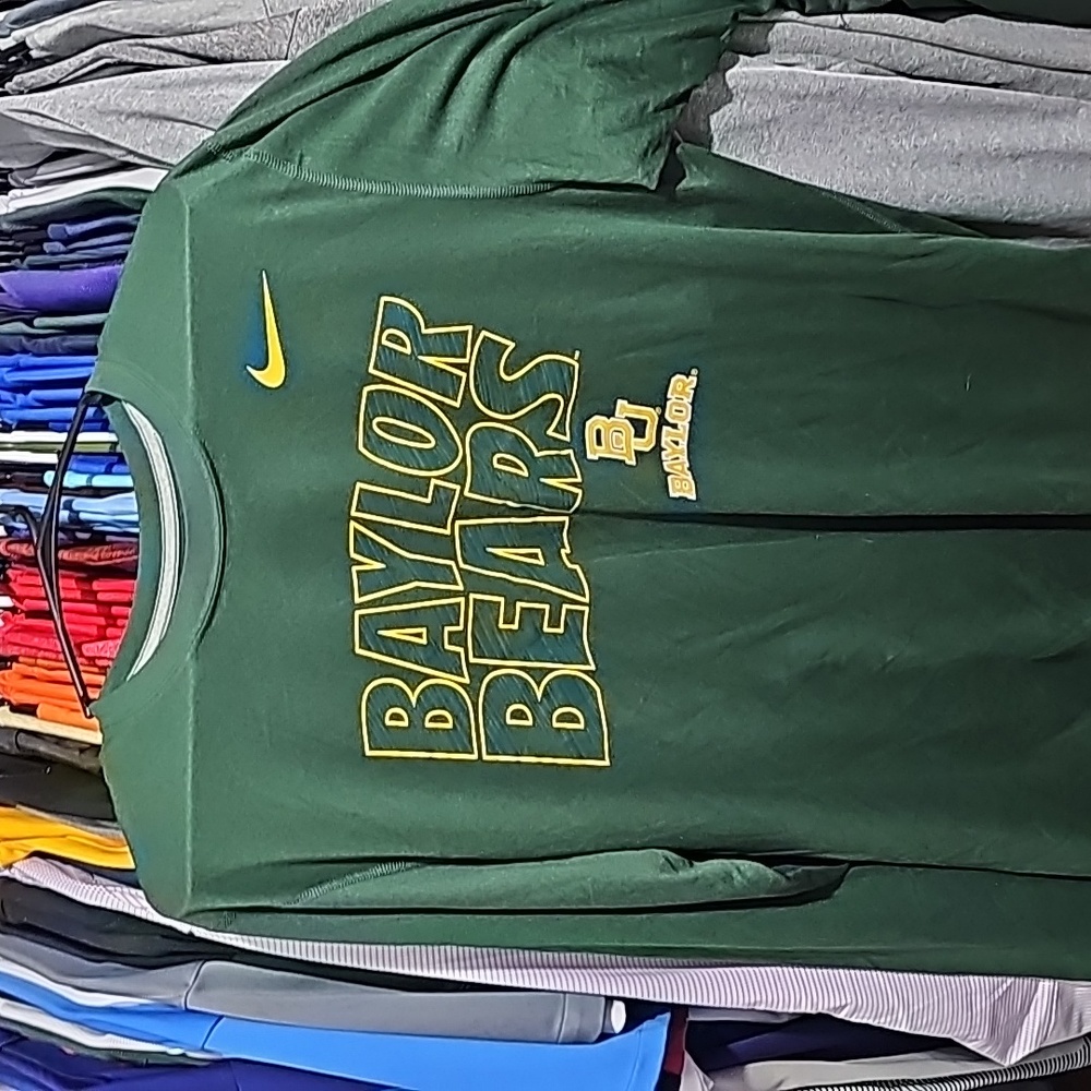 Men's Nike Baylor drifit long-sleeve sz L